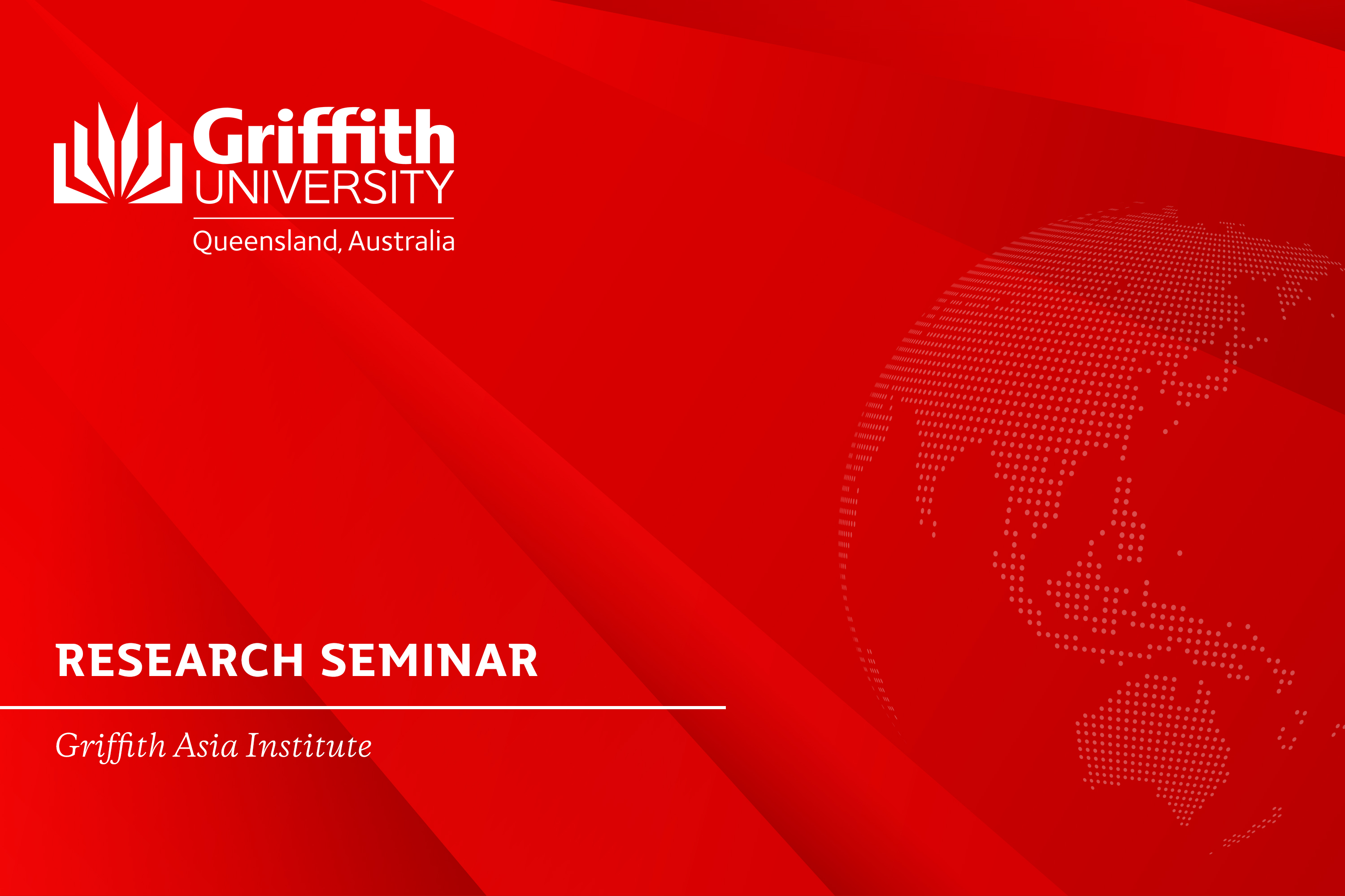 Griffith Asia Institute Research Seminar: Myanmar's armed forces and the Rohingya crisis
