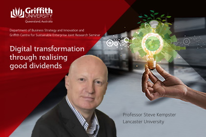 BSI/GCSE Joint Research Seminar: Digital transformation through realising good dividends