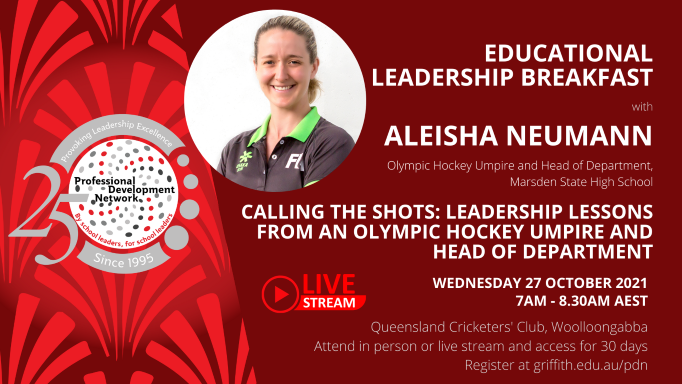 Calling the Shots:  Leadership Lessons from an Olympic Hockey Umpire and Head of Department