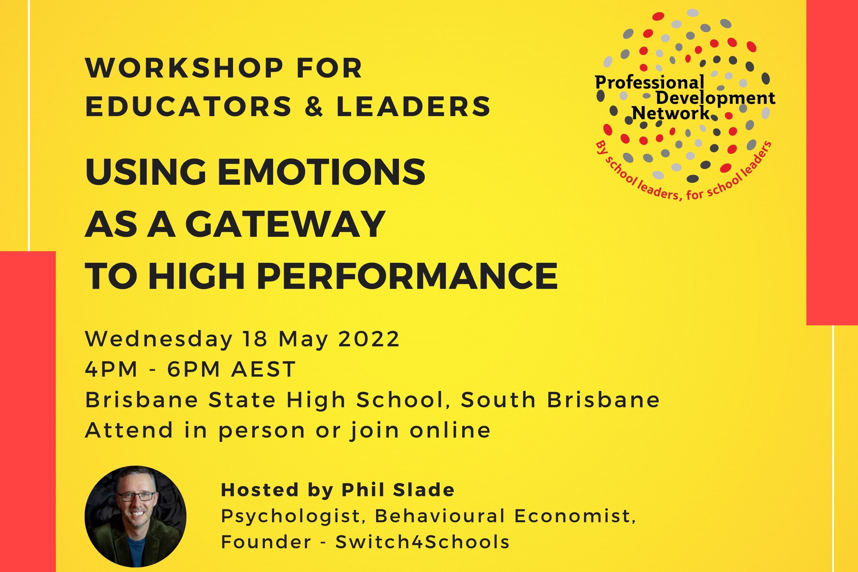 PDN Workshop - Using Emotions as a Gateway to High Performance