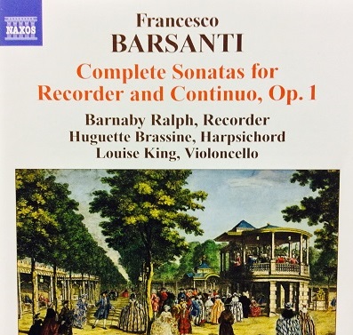 Complete Sonatas for Recorder and Continuo by Francesco Barsanti