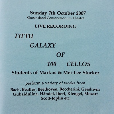 Fifth Galaxy of 100 Cellos