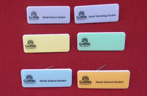 School of Dentistry Student REPLACEMENT Name Badge